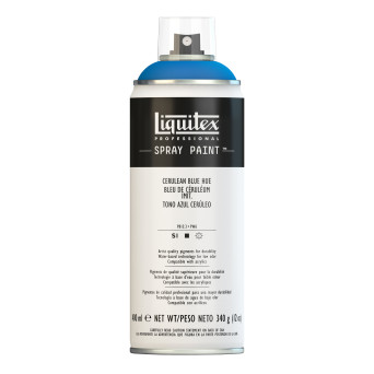 Spray paint- Liquitex - cerulean blue hue, 400 ml
