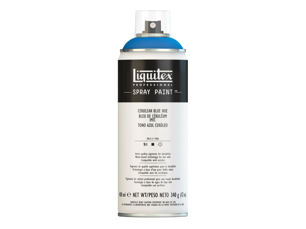 Spray paint- Liquitex - cerulean blue hue, 400 ml