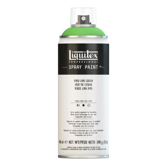 Farba akrylowa w spray'u - Liquitex - Vivid Lime Green, 400 ml