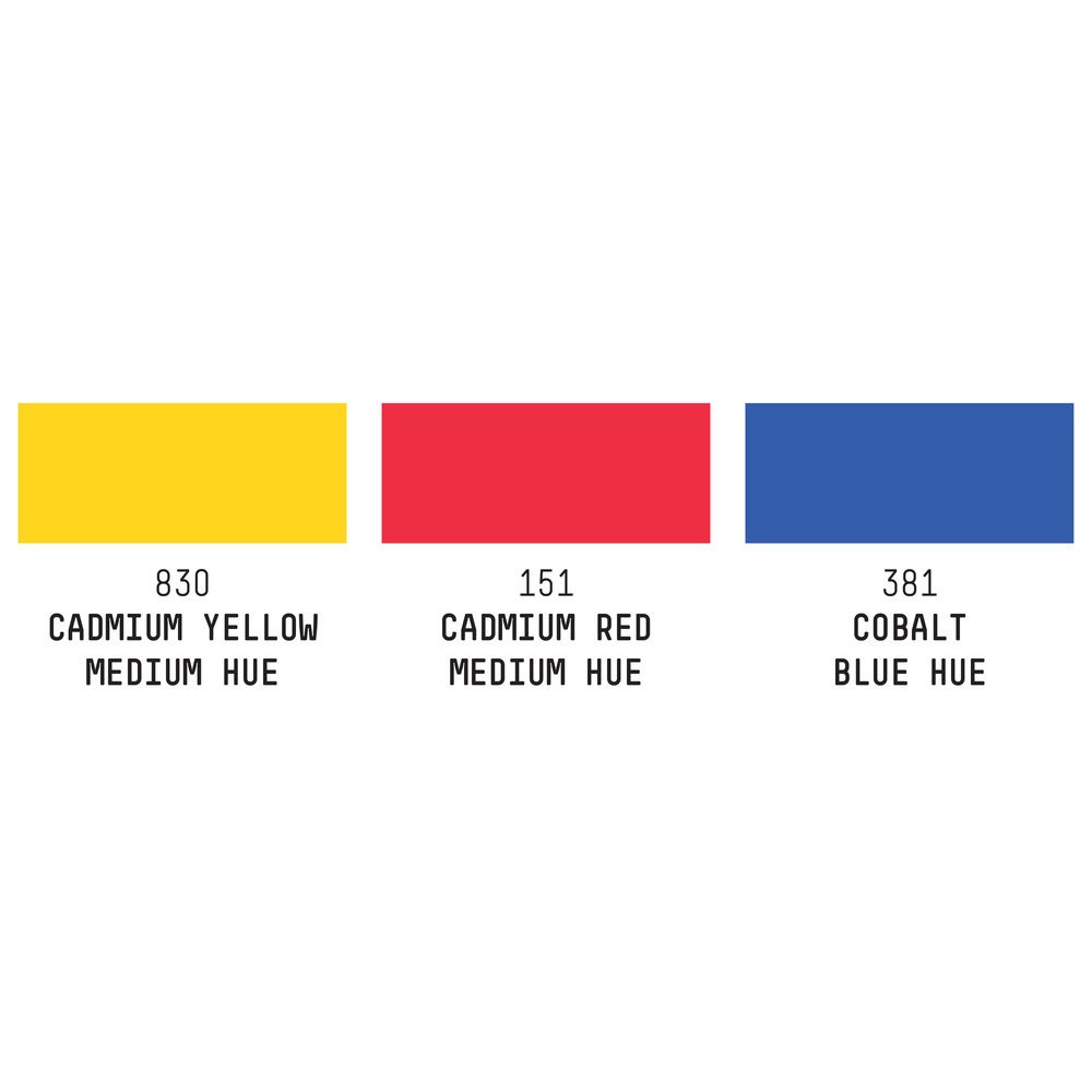 A set of Color Acrylic markers - Liquitex - 3 pcs