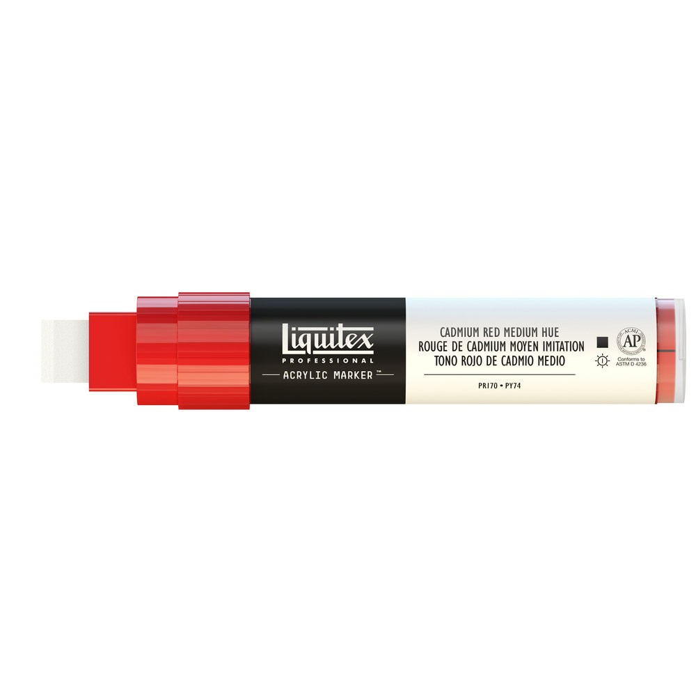 Marker akrylowy - Liquitex - cadmium red medium hue 15 mm