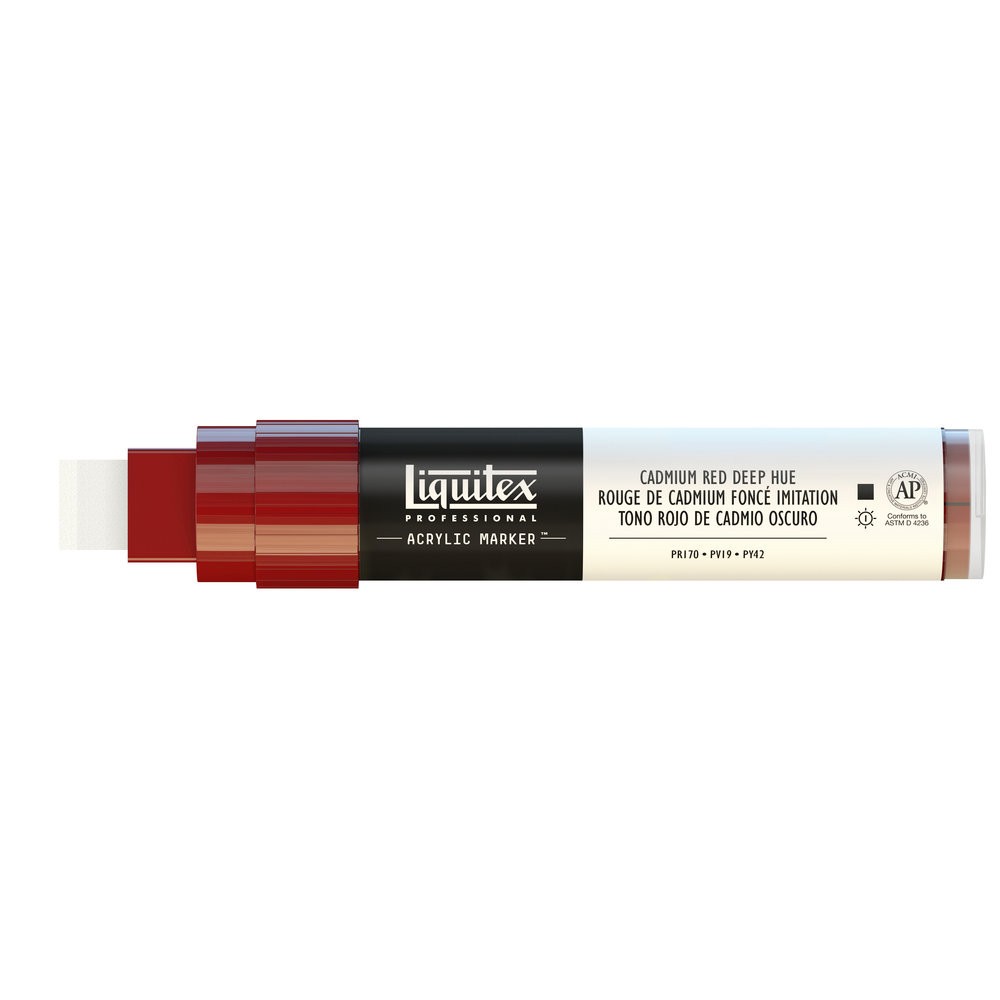 Marker akrylowy - Liquitex - cadmium red deep hue 15 mm