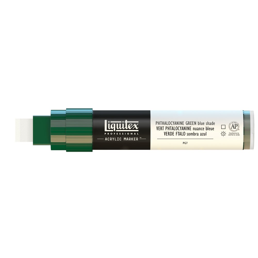 Marker akrylowy - Liquitex - phthalocyanine green (blue shade) 15 mm