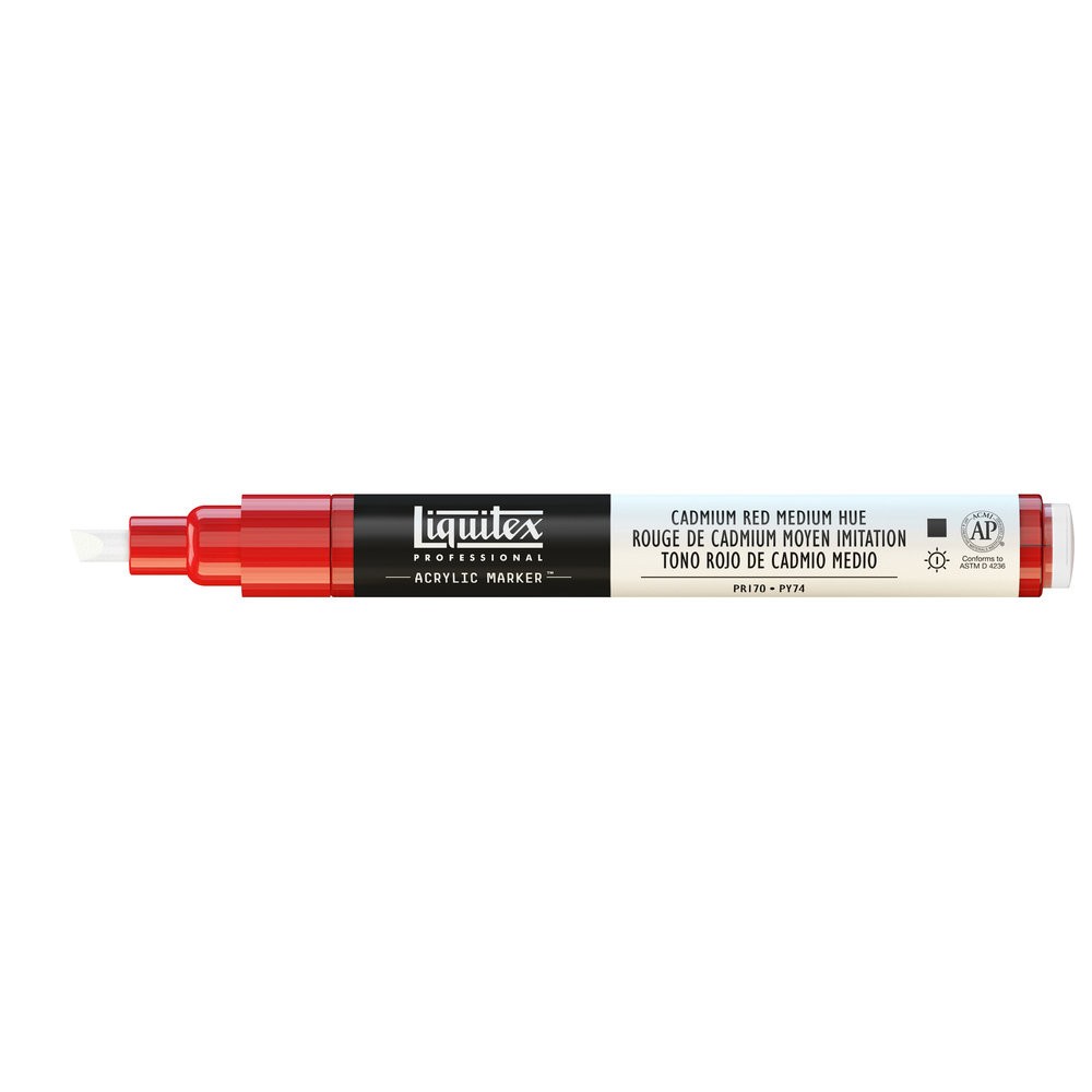 Marker akrylowy - Liquitex - cadmium red medium hue 2 mm