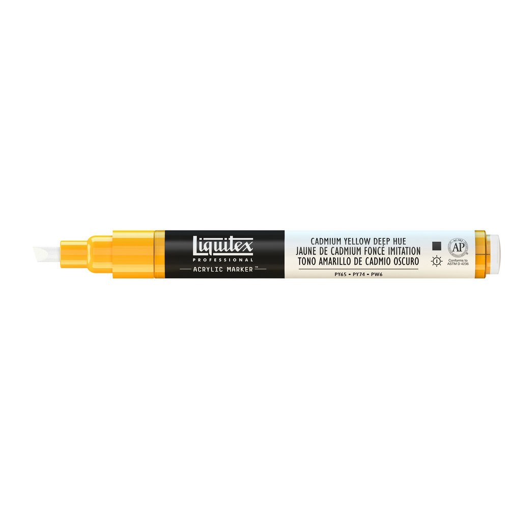 Marker akrylowy - Liquitex - cadmium yellow deep hue 2 mm