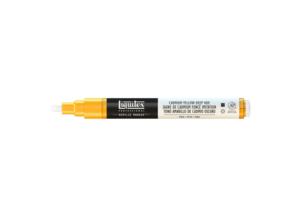 Marker akrylowy - Liquitex - cadmium yellow deep hue 2 mm