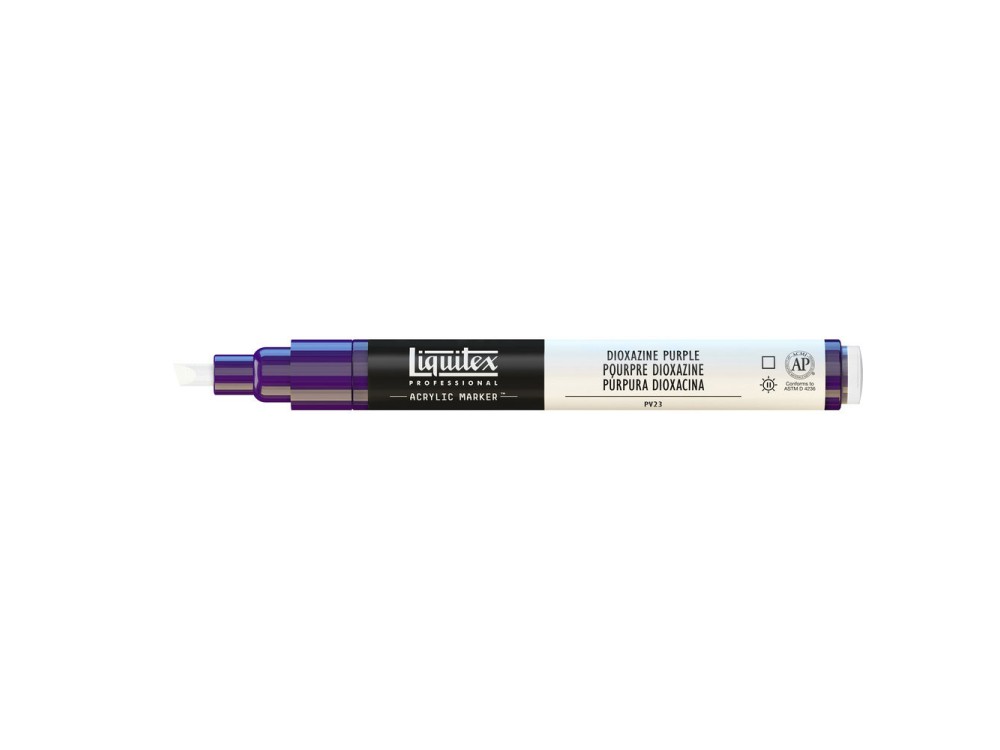 Acrylic marker - Liquitex - dioxazine purple