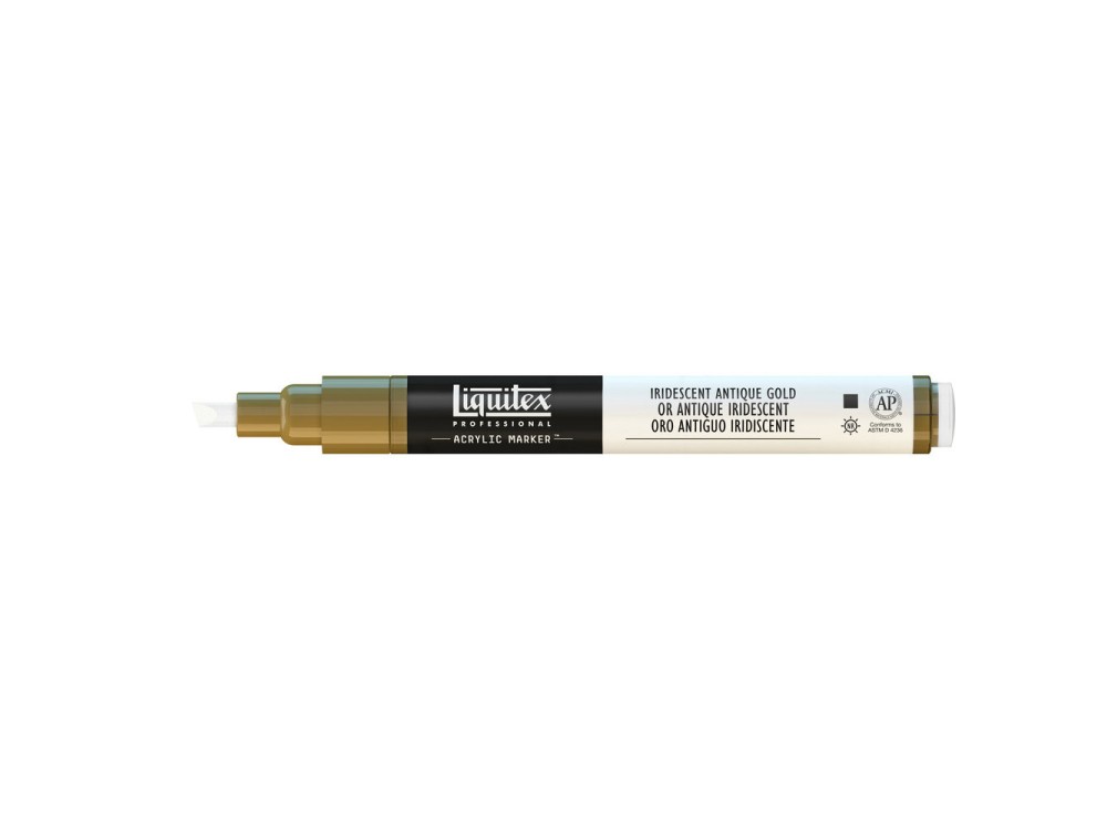 Acrylic marker - Liquitex - iridescent antique gold