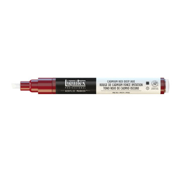 Marker akrylowy - Liquitex - cadmium red deep hue 2 mm