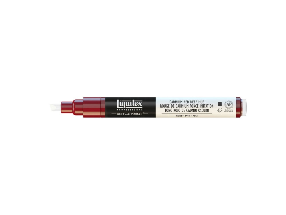 Marker akrylowy - Liquitex - cadmium red deep hue 2 mm