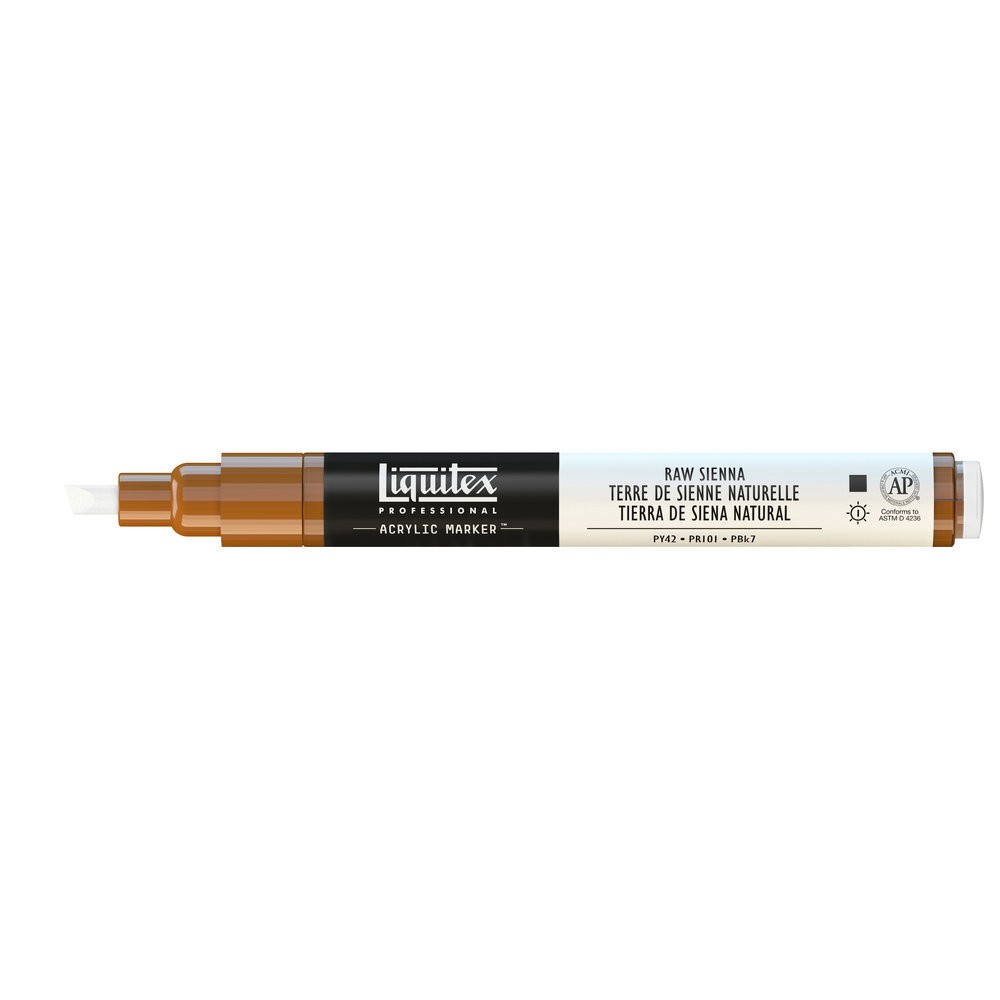 Acrylic marker - Liquitex - raw sienna