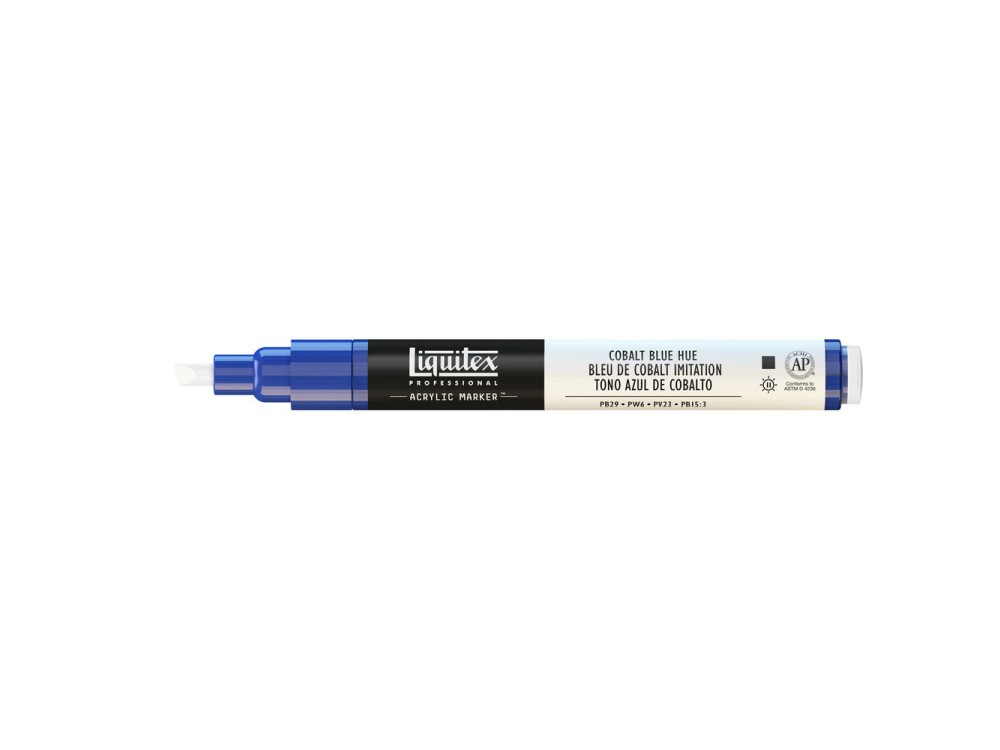 Acrylic marker - Liquitex - cobalt blue hue