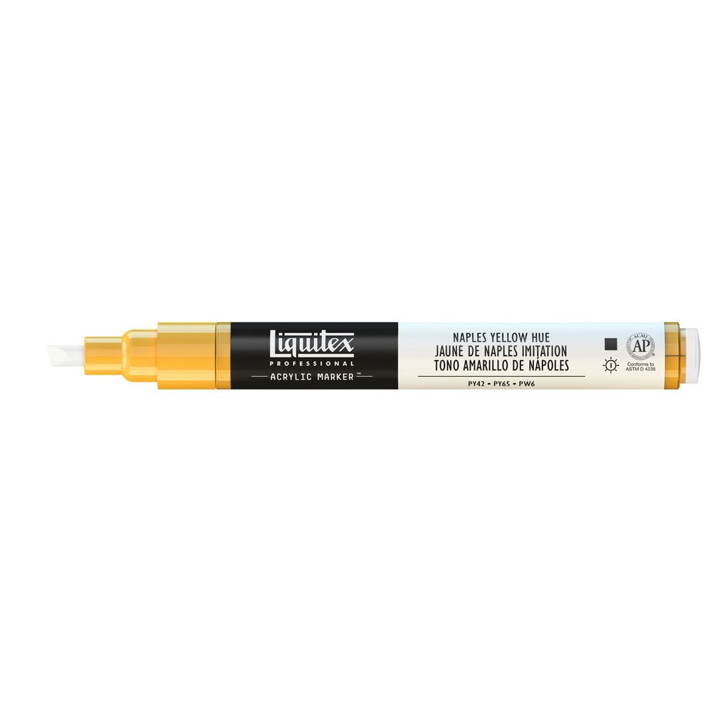 Acrylic marker - Liquitex - naples yellow hue