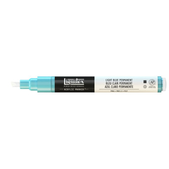 Marker akrylowy - Liquitex - light blue permanent 2 mm