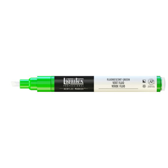 Acrylic marker - Liquitex - fluorescent green