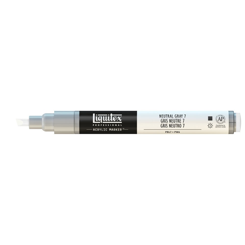 Acrylic marker - Liquitex - neutral gray 7