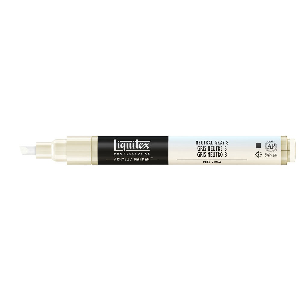 Marker akrylowy - Liquitex - neutral gray 8 2 mm