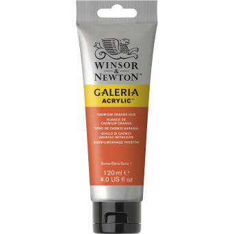 Farba akrylowa Galeria - Winsor & Newton - Cadmium Orange Hue, 120 ml