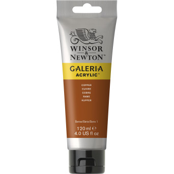 Acrylic paint Galeria - Winsor & Newton - Copper, 120 ml