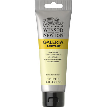 Acrylic paint Galeria - Winsor & Newton - Pale Lemon, 120 ml