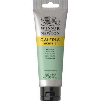 Acrylic paint Galeria - Winsor & Newton - Pale Olive, 120 ml