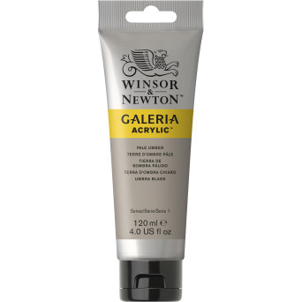 Acrylic paint Galeria - Winsor & Newton - Pale Umber, 120 ml