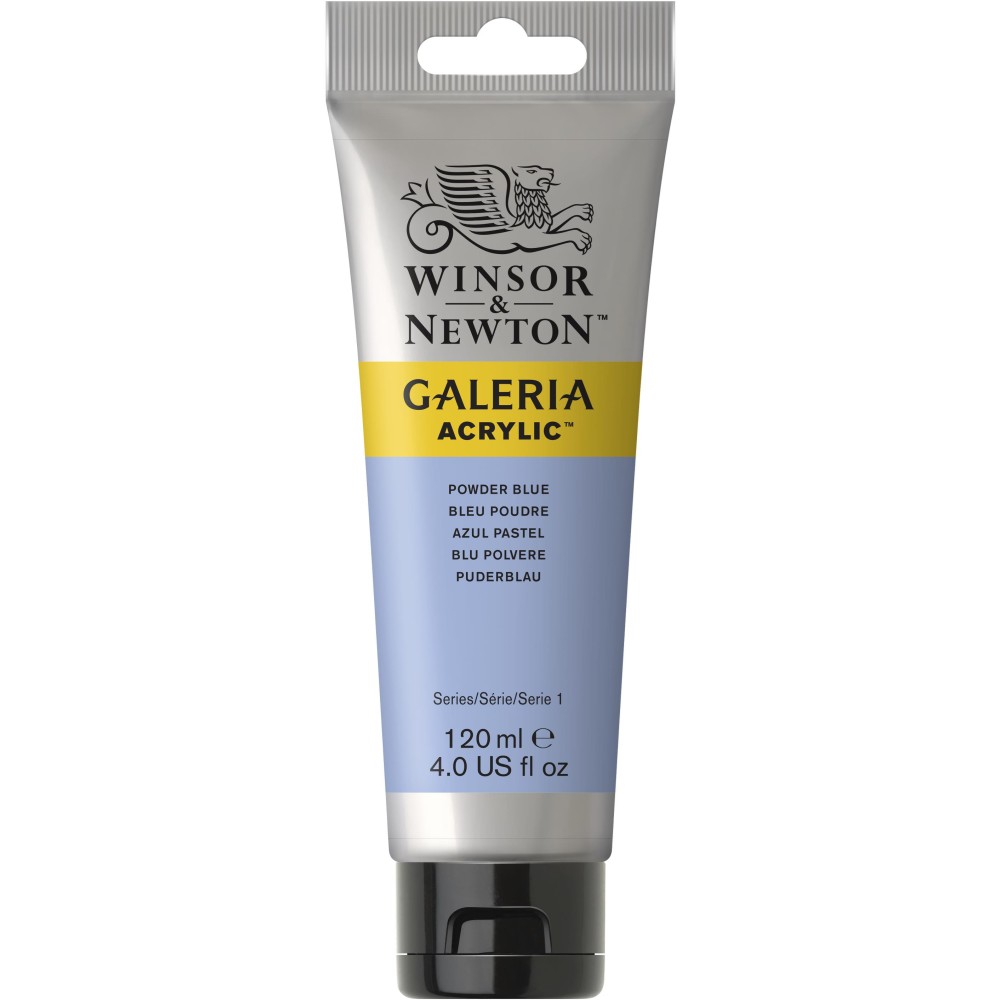 Farba akrylowa Galeria - Winsor & Newton - Powder Blue, 120 ml