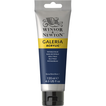 Acrylic paint Galeria - Winsor & Newton - Phthalo Blue, 120 ml
