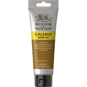 Acrylic paint Galeria - Winsor & Newton - Raw Sienna, 120 ml
