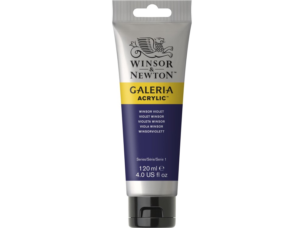 Acrylic paint Galeria - Winsor & Newton - Winsor Violet, 120 ml