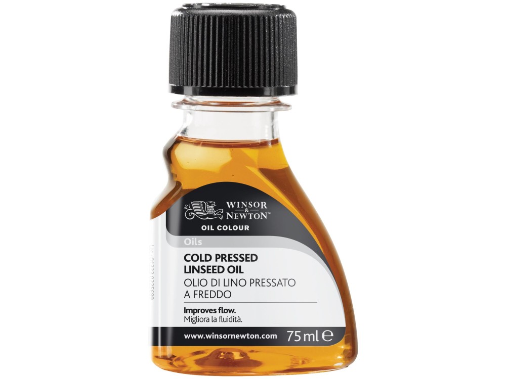 Olej lniany do farb olejnych Cold Pressed - Winsor & Newton - 75 ml