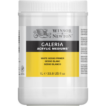 White Gesso Primer  - Winsor & Newton - white, 1 l