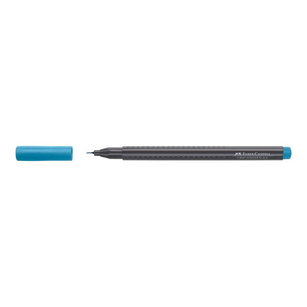 Cienkopis Grip Finepen - Faber-Castell - turkusowy