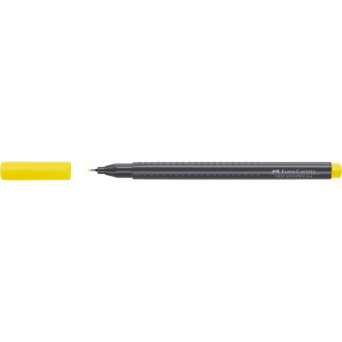 Cienkopis Grip Finepen - Faber-Castell - jasnożółty