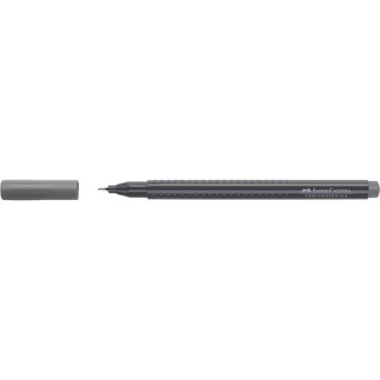 Cienkopis Grip Finepen - Faber-Castell - szary