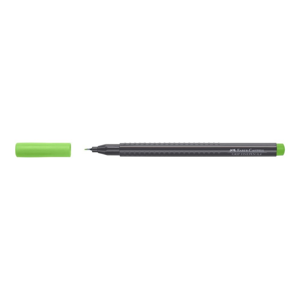 Cienkopis Grip Finepen - Faber-Castell - jasnozielony