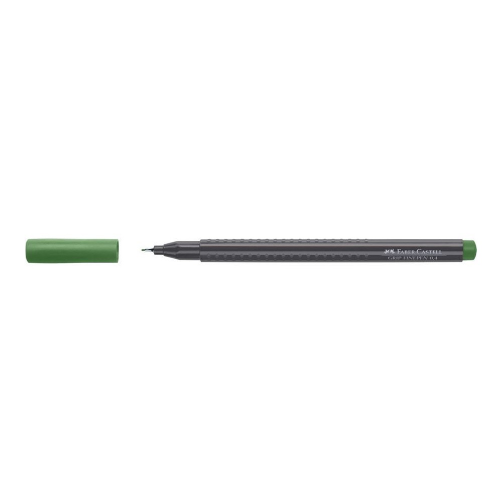 Cienkopis Grip Finepen - Faber-Castell - zielony
