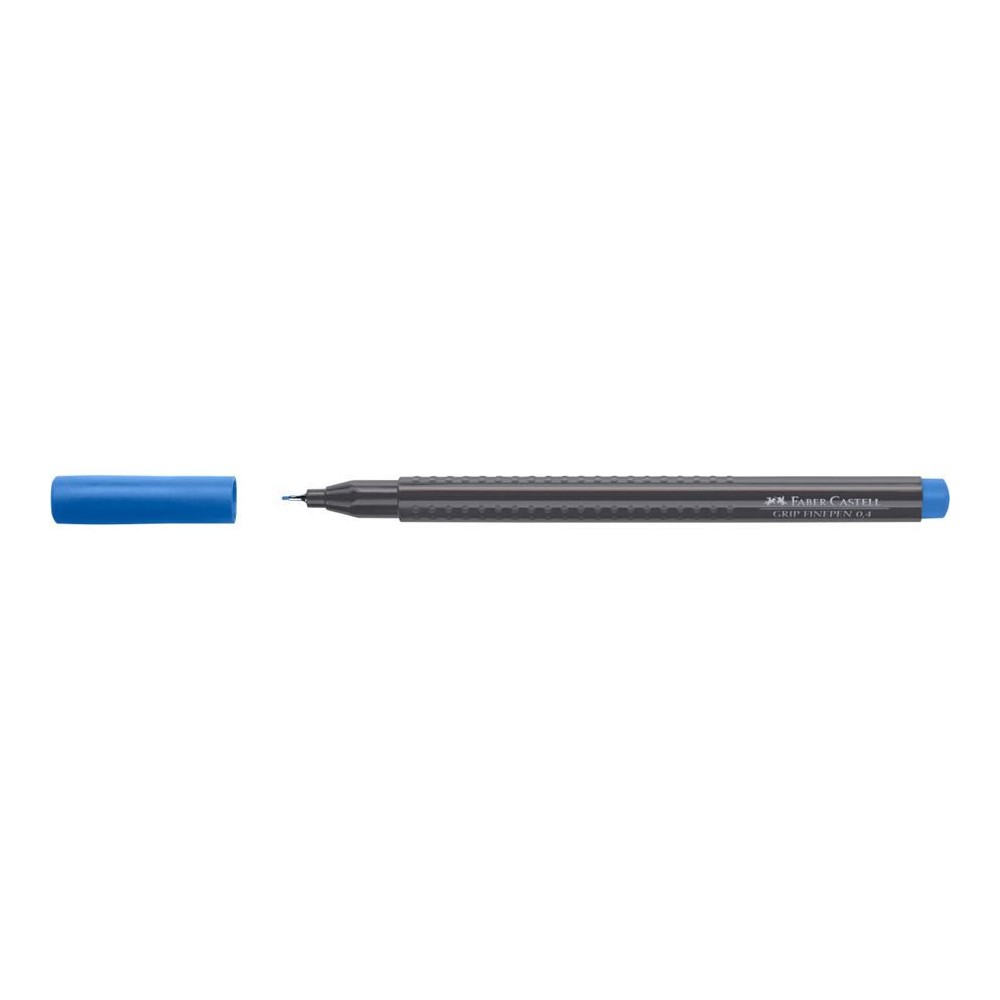 Cienkopis Grip Finepen - Faber-Castell - niebieski