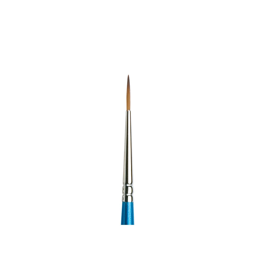 Pędzel okrągły, syntetyczny Cotman, seria 222 - Winsor & Newton - krótka rączka, nr 0