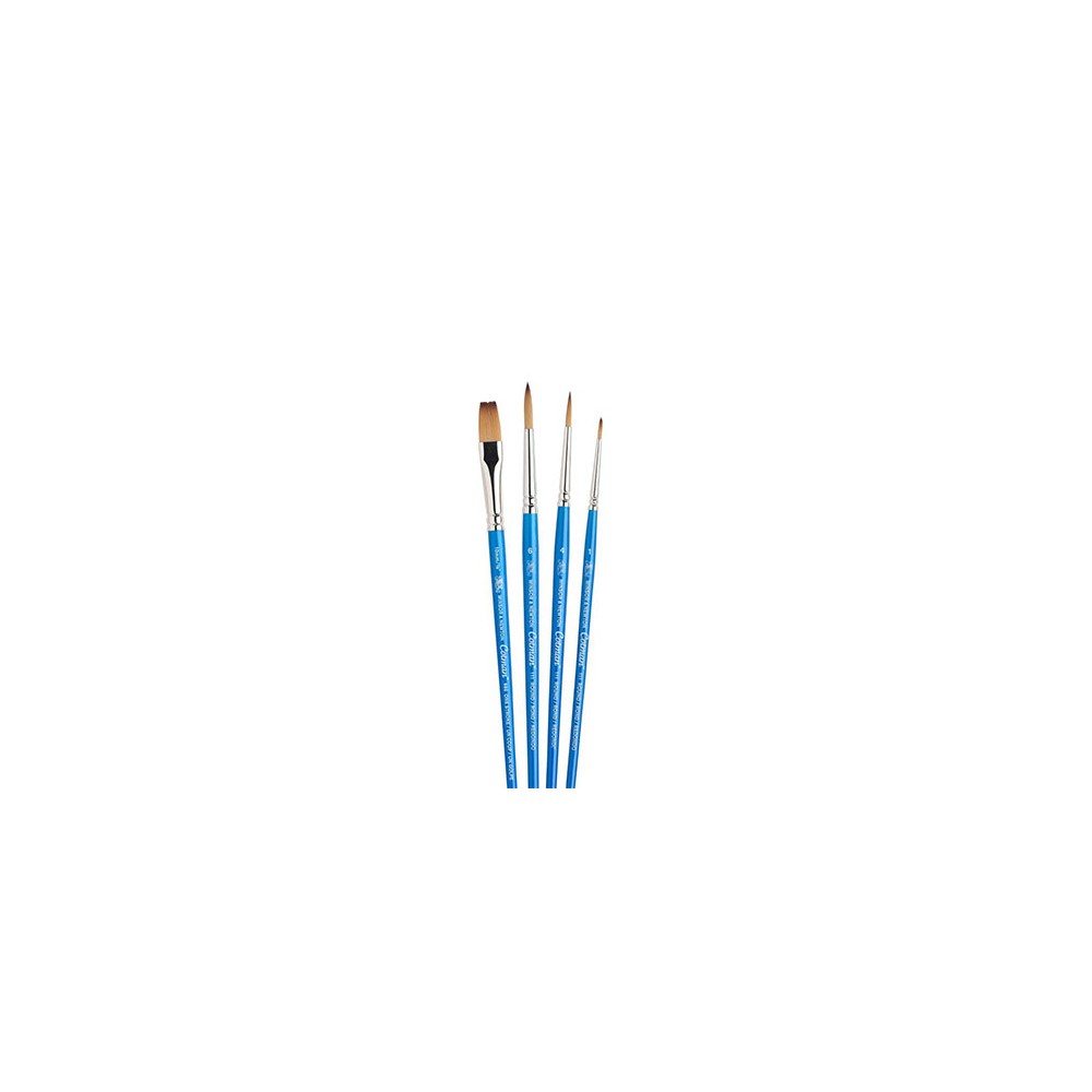 Cotman brush set - Winsor & Newton - short handle, 4 pc.