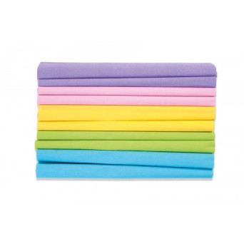 Raindbow Crepe Paper - Happy Color - 5 colors 10 pc.