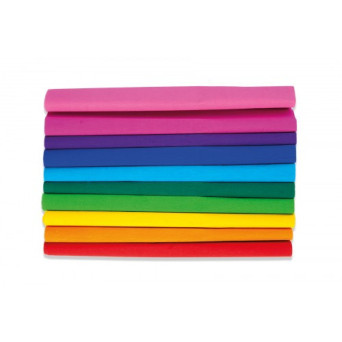 Raindbow Crepe Paper - Happy Color - 10 colors 10pc.