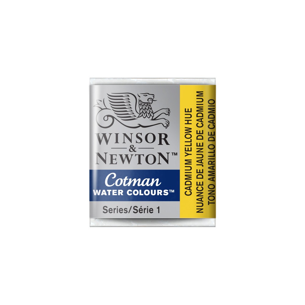 Farba akwarelowa Cotman - Winsor & Newton - Cadmium Yellow Hue, półkostka