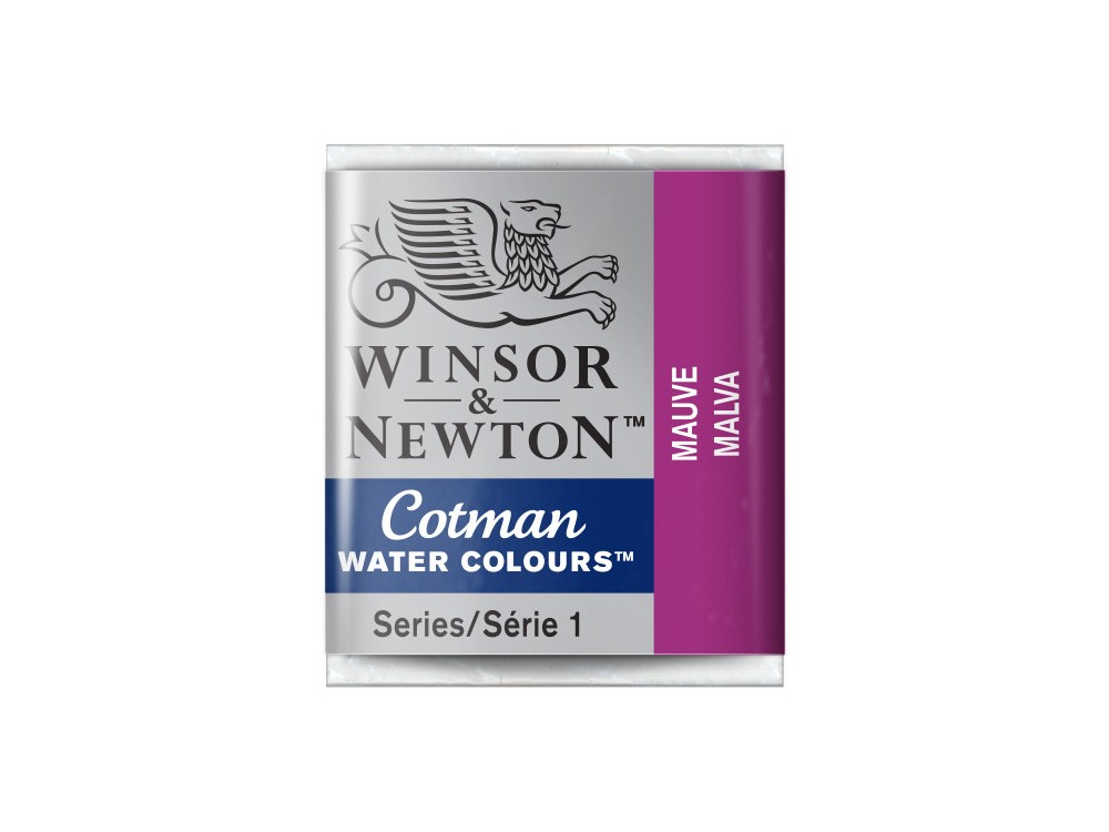 Farba akwarelowa Cotman - Winsor & Newton - Mauve, półkostka