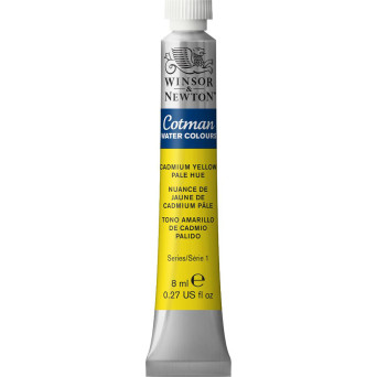 Farba akwarelowa Cotman - Winsor & Newton - Cadmium Yellow Pale Hue, 8 ml