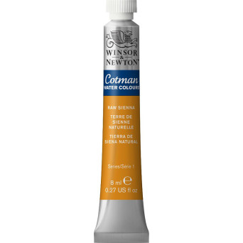 Cotman Watercolor Paint - Winsor & Newton - Raw Sienna, 8ml