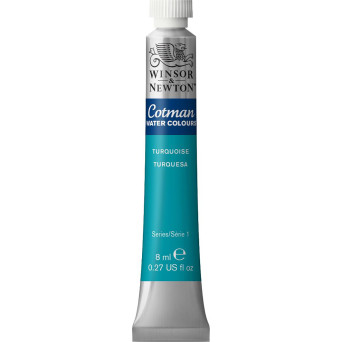 Farba akwarelowa Cotman - Winsor & Newton - Turquoise, 8 ml