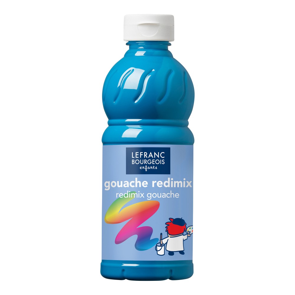 Farba plakatowa - Lefranc & Bourgeois - turkusowa, 500 ml