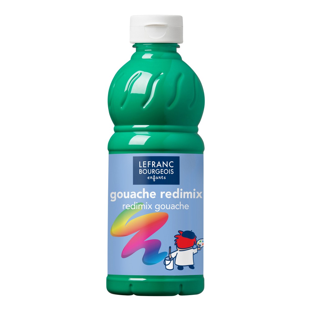 Farba plakatowa - Lefranc & Bourgeois - zielona, 500 ml