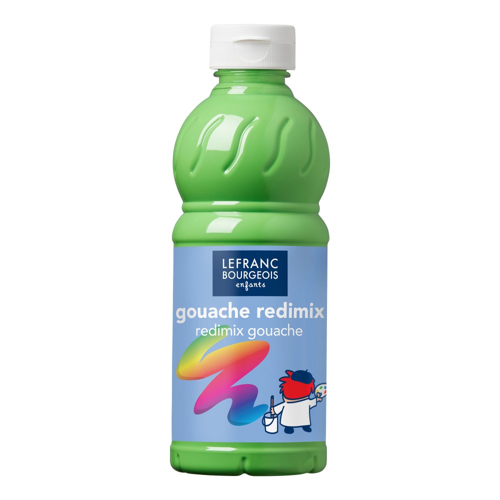 Farba plakatowa - Lefranc & Bourgeois - liściasta zieleń, 500 ml